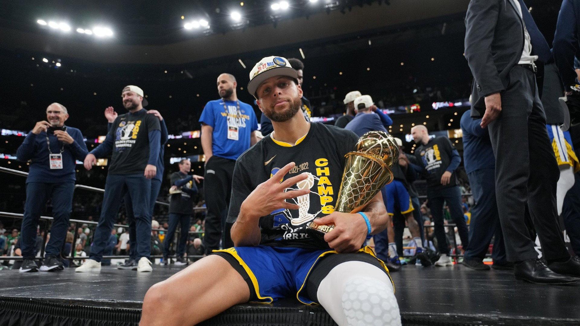 Wardell Stephen Curry 2023 movie scene
