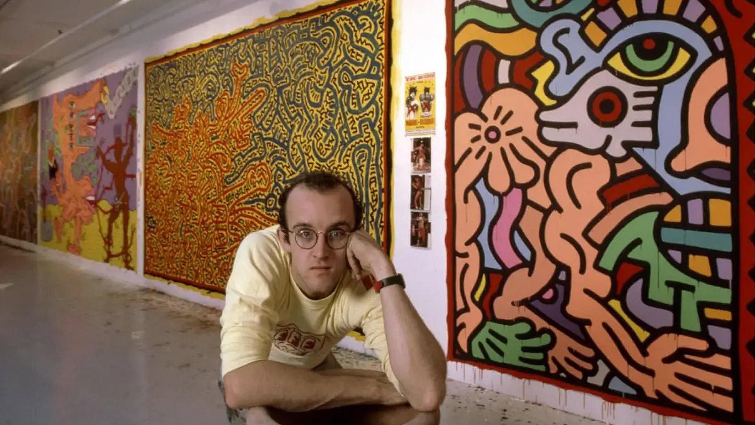 Keith Haring: Street Art Boy 2020 movie scene