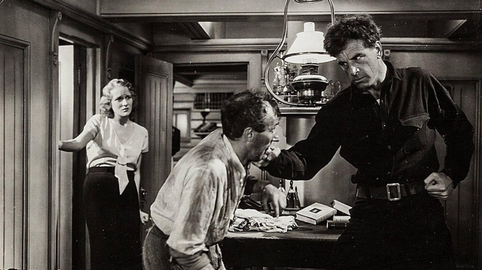 The Sea Wolf 1930 movie scene