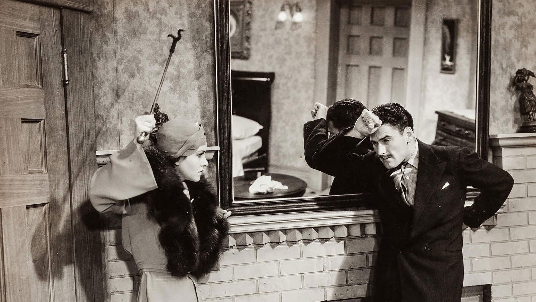 The Case of the Curious Bride 1935 movie scene