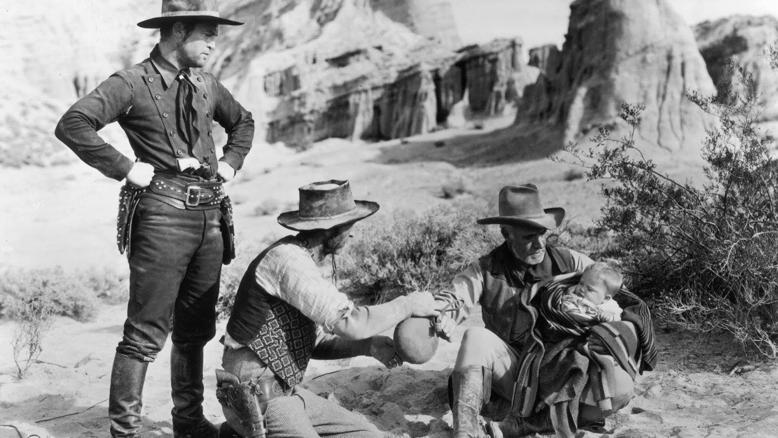 Three Godfathers 1936 movie scene