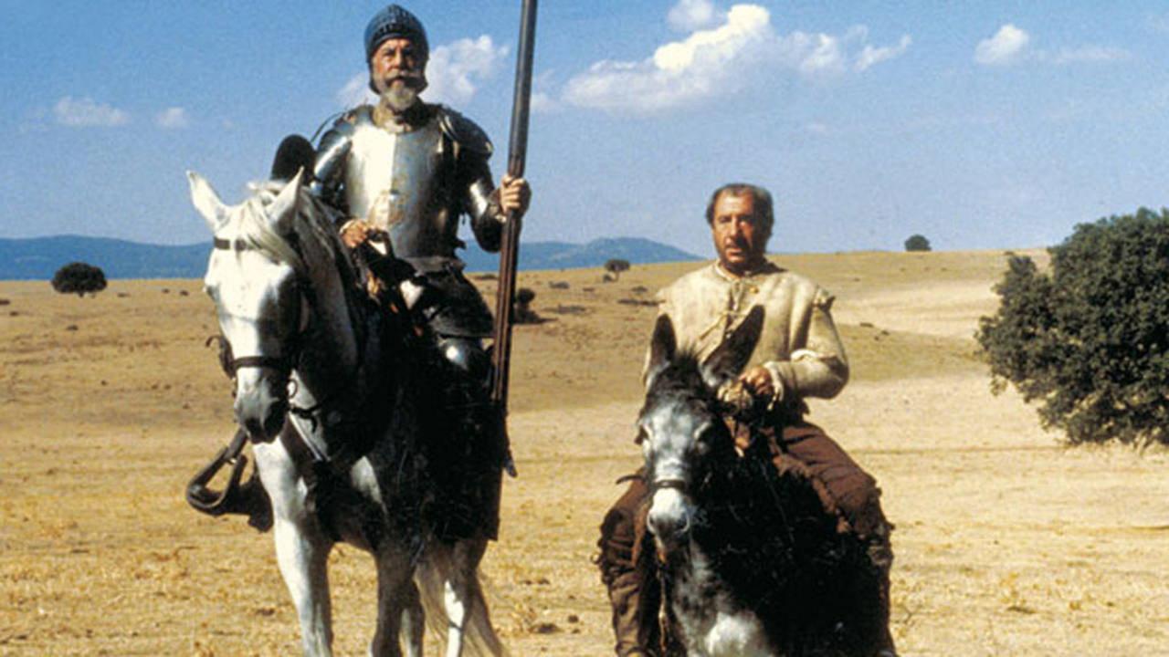 El Quijote de Miguel de Cervantes 1992 movie scene