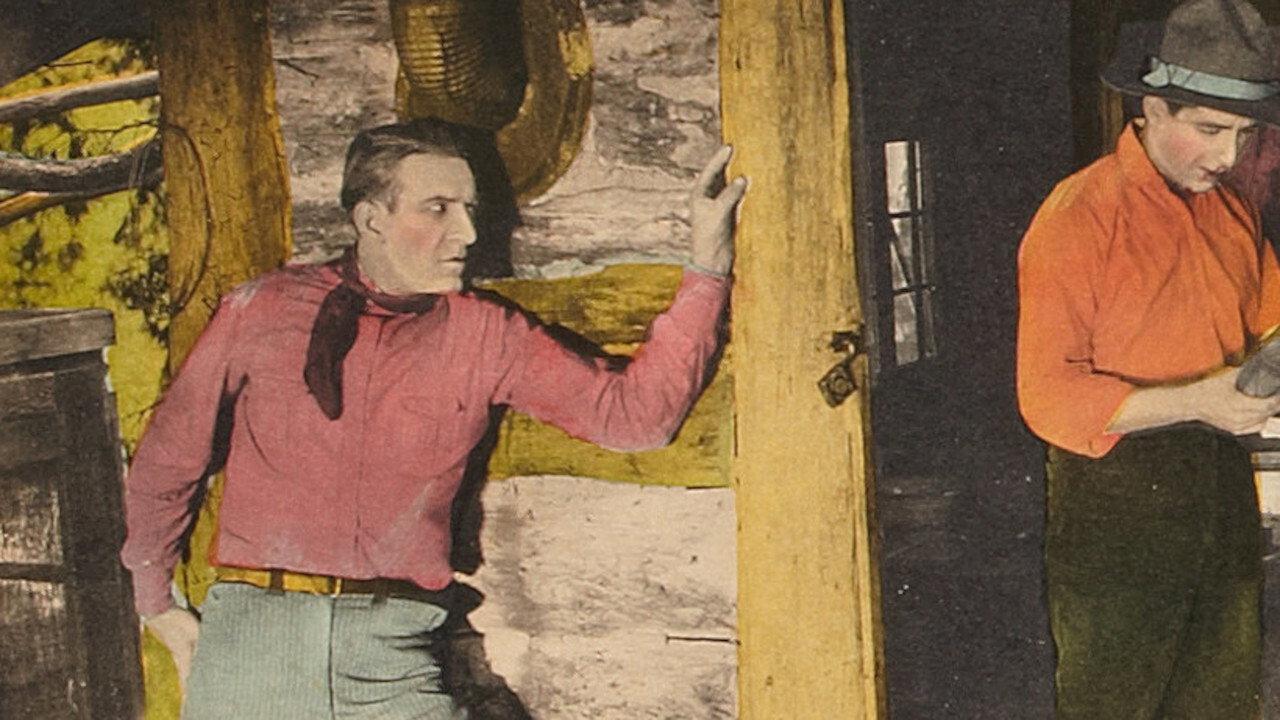 Treasure Canyon 1924 movie scene