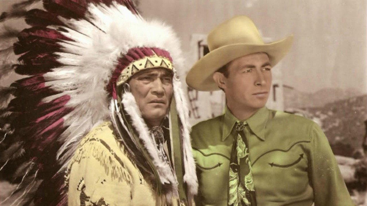 Romance of the West 1946 movie scene