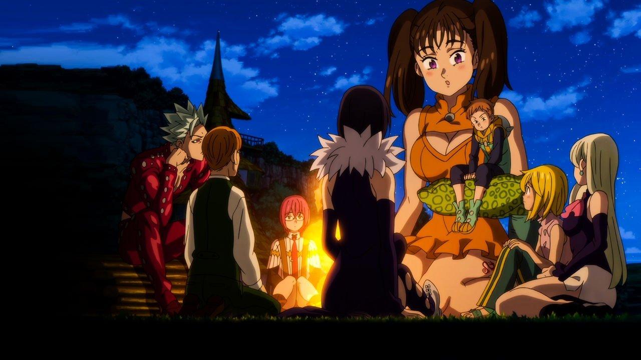 The Seven Deadly Sins: Prisoners of the Sky 2018 movie scene