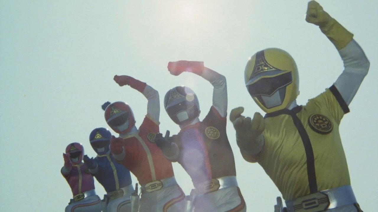 Kagaku Sentai Dynaman: The Movie 1983 movie scene