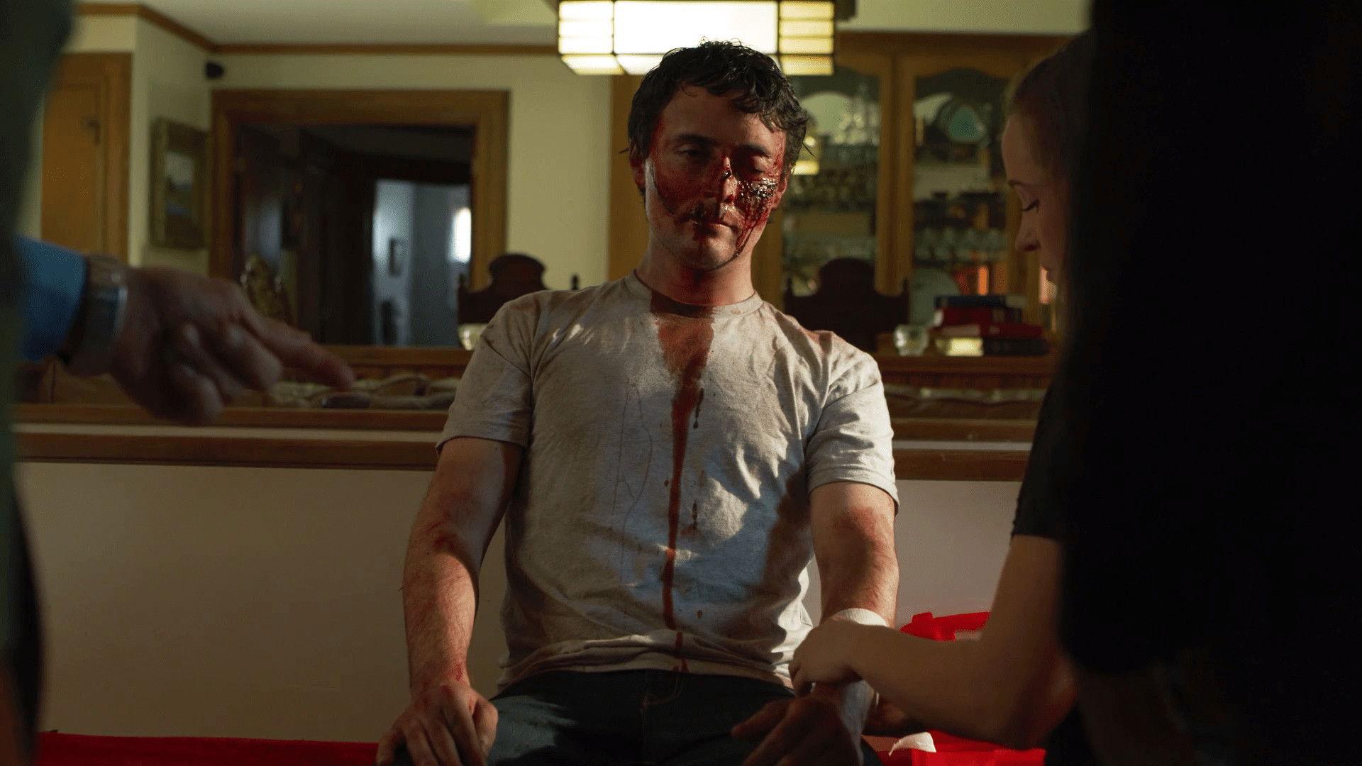 Nothing But the Blood 2020 movie scene