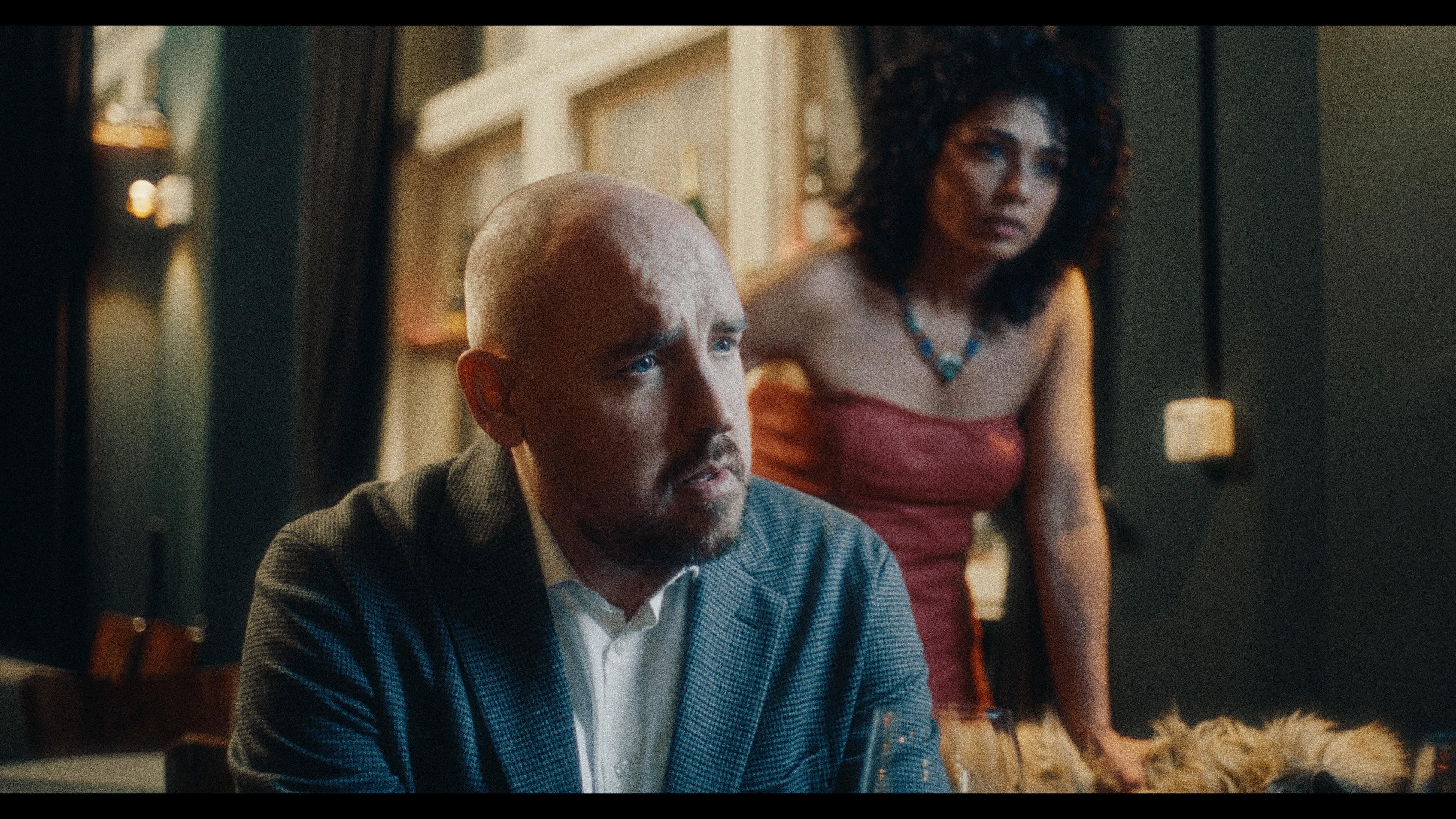 Dine and Die 2024 movie scene