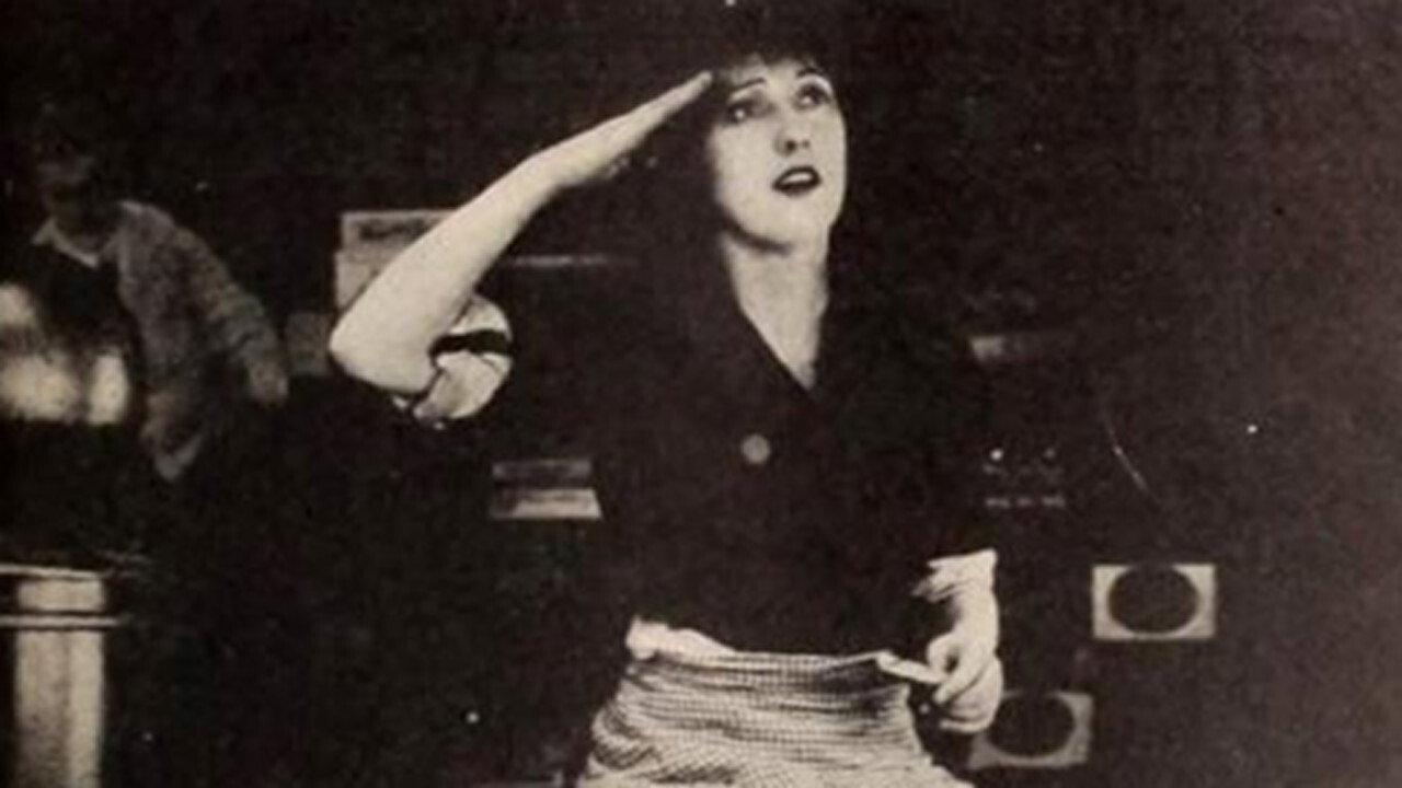 Joan of Plattsburg 1918 movie scene