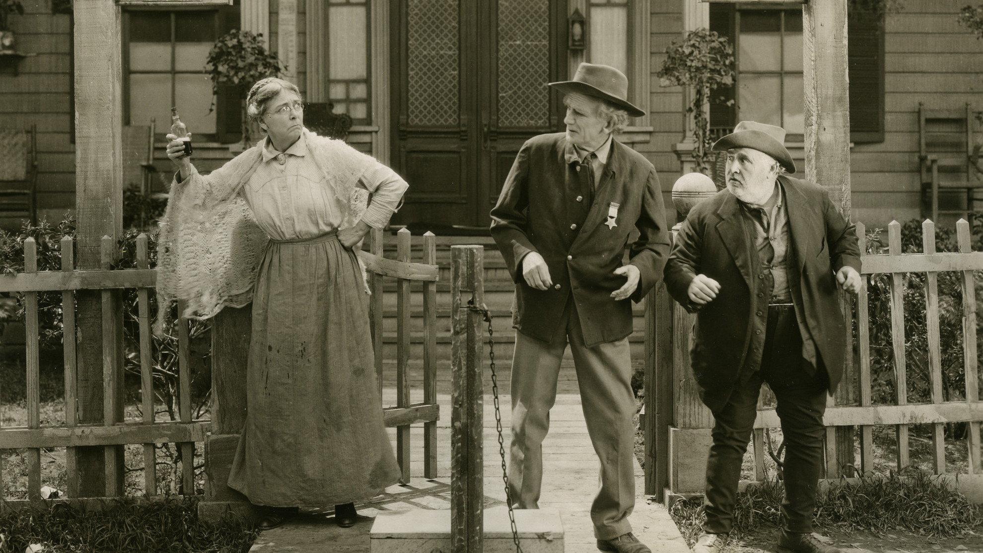 Lightnin' 1925 movie scene