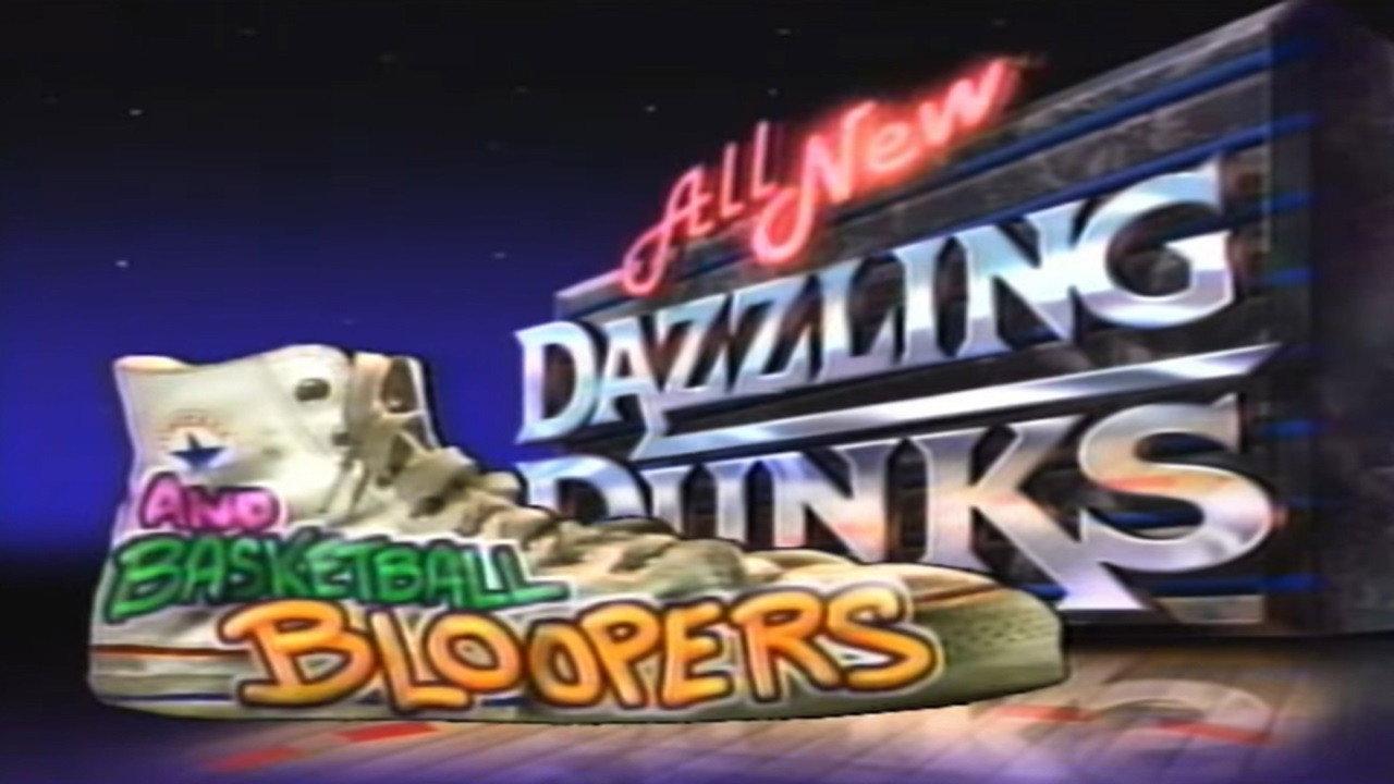 All New Dazzling Dunks and Basketball Bloopers 1990 movie scene