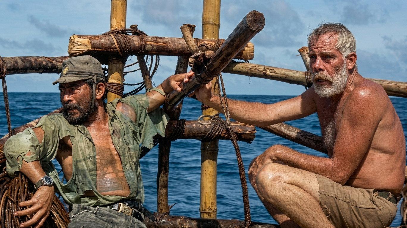Hell in the Pacific 1968 movie scene