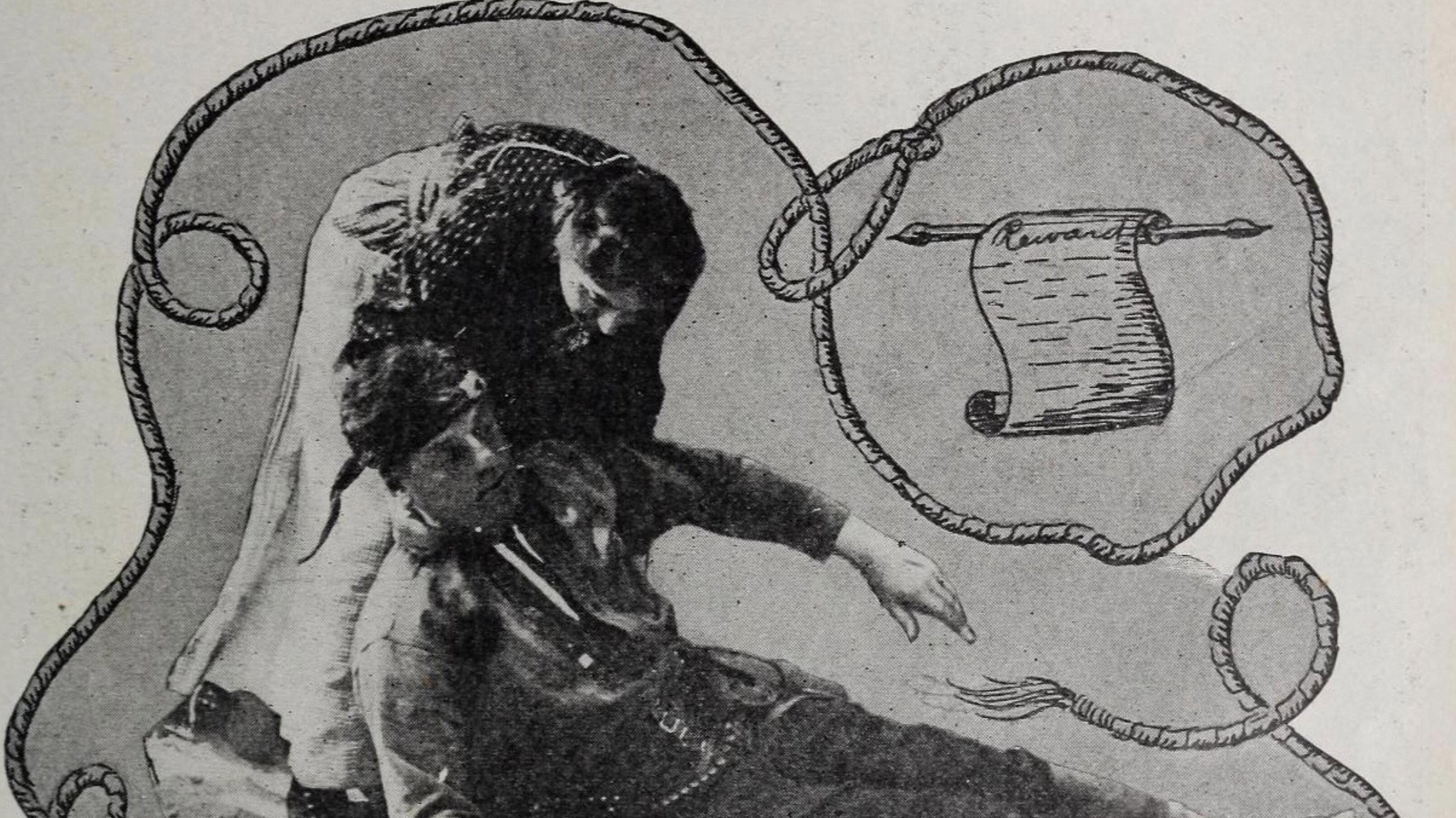The Reward for Broncho Billy 1912 movie scene