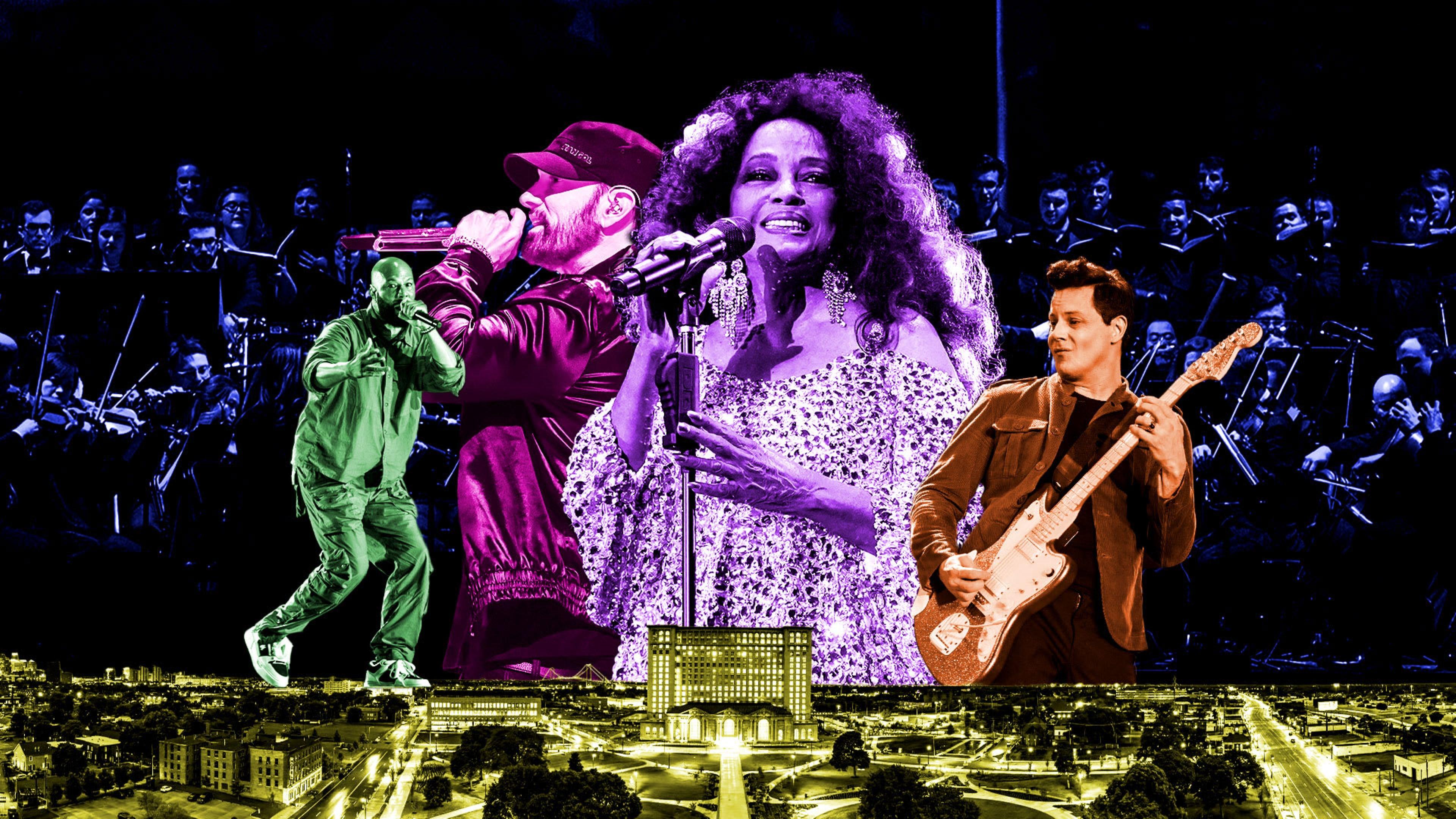 Live from Detroit: The Concert at Michigan Central 2024 movie scene