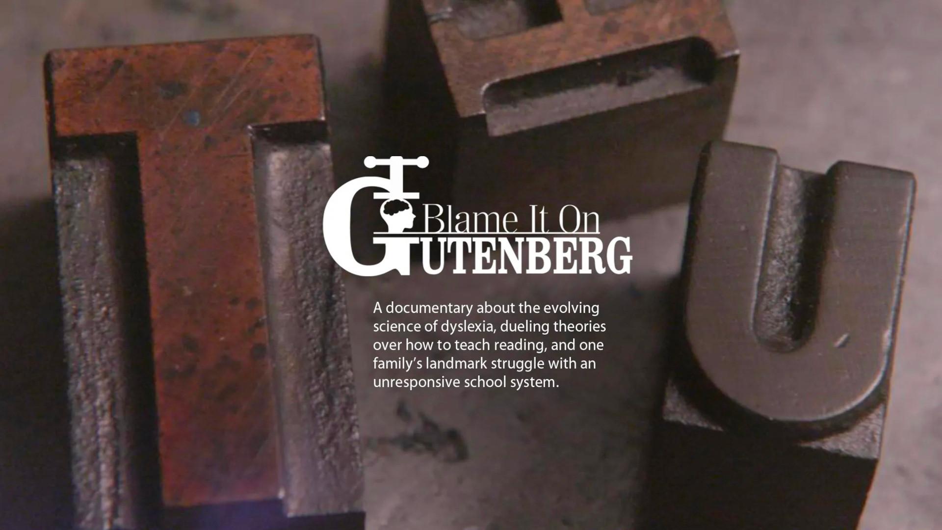 Blame It On Gutenberg 2022 movie scene