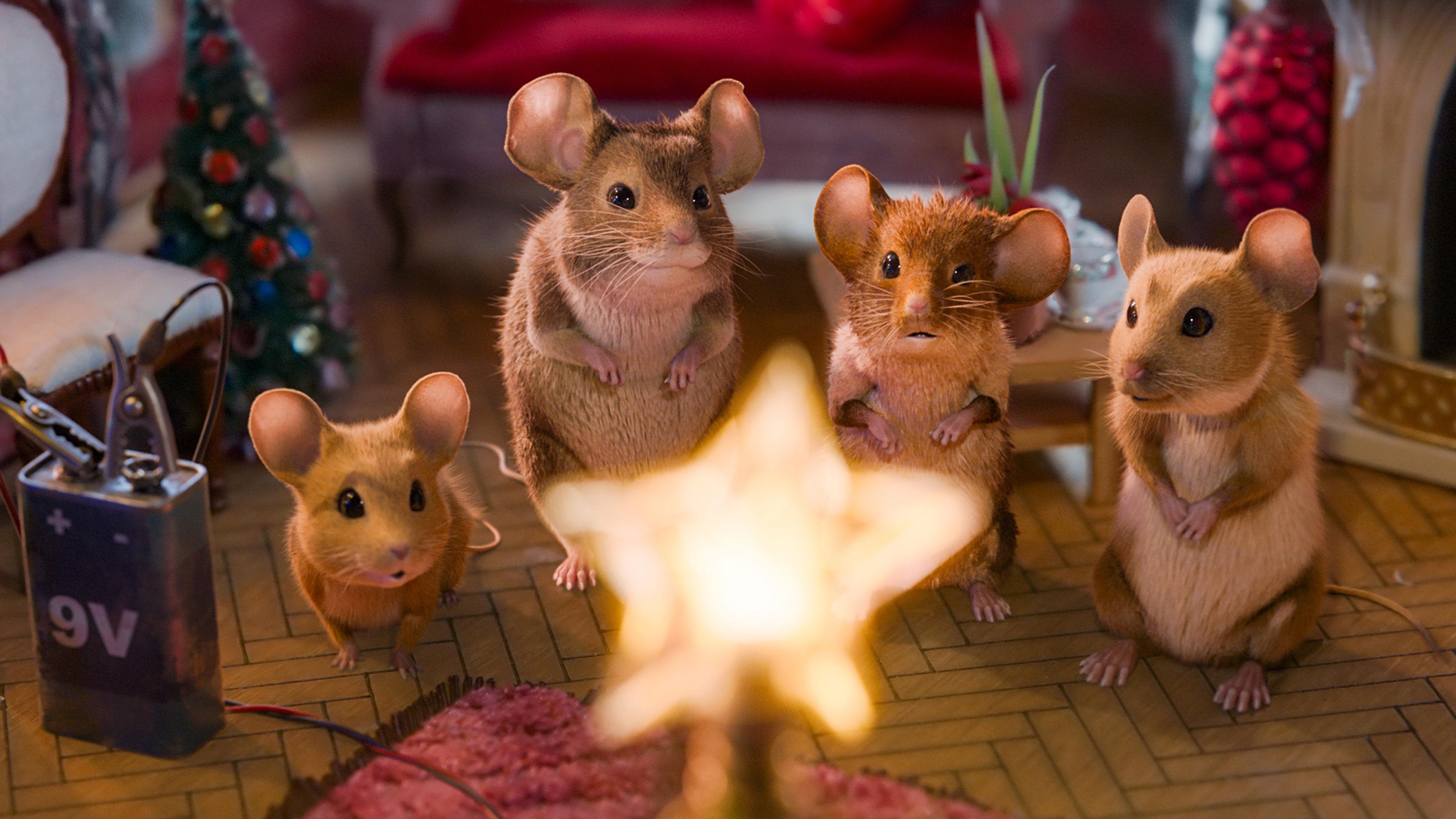 A Mouse Hunt for Christmas 2025 movie scene