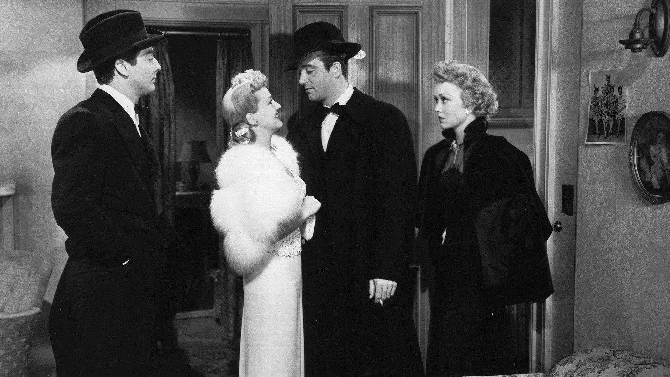 Footlight Serenade 1942 movie scene