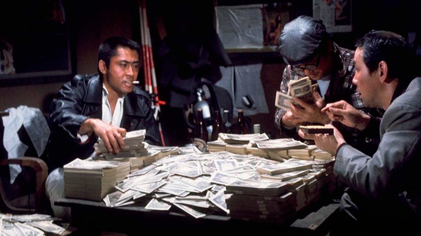 Gambling Den Heist 1975 movie scene
