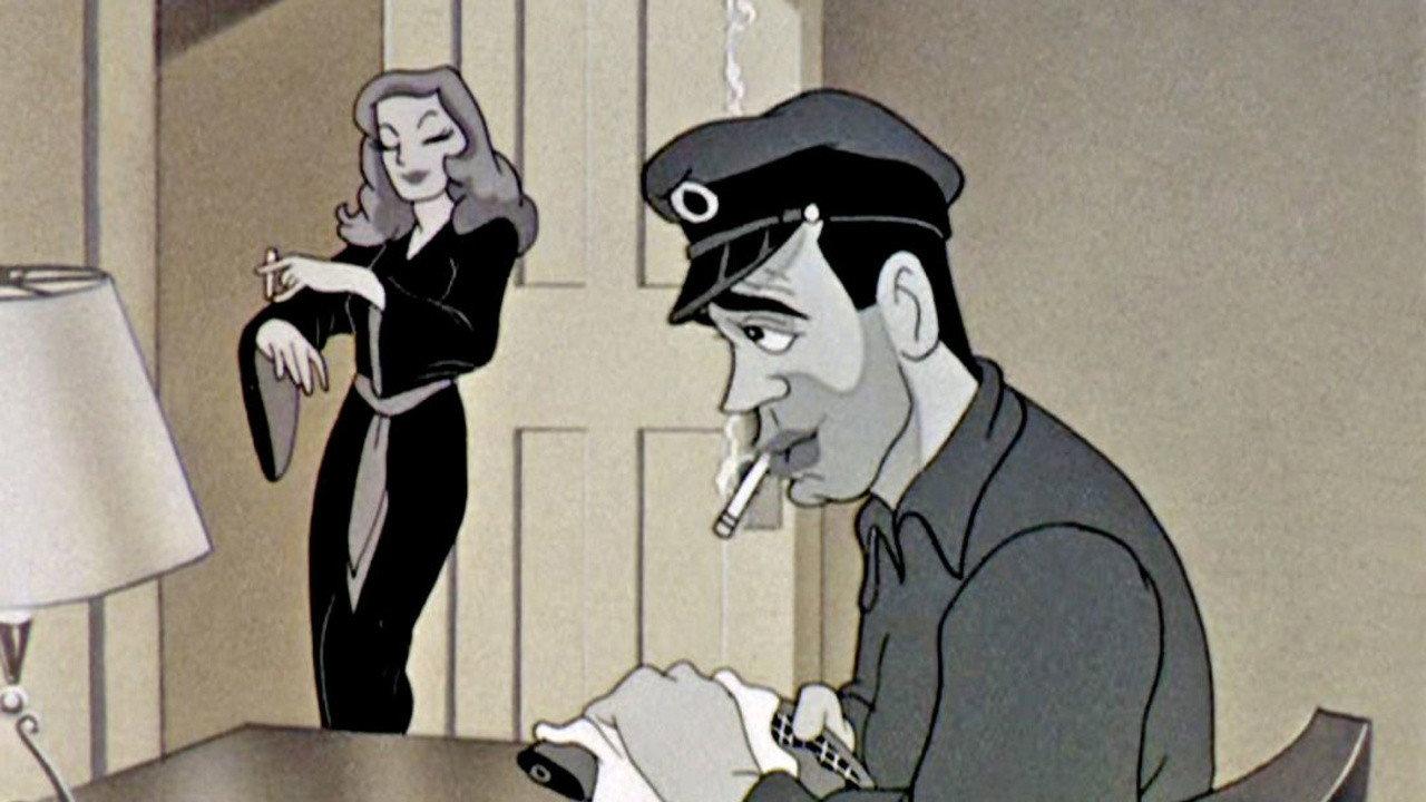 Bacall to Arms 1946 movie scene