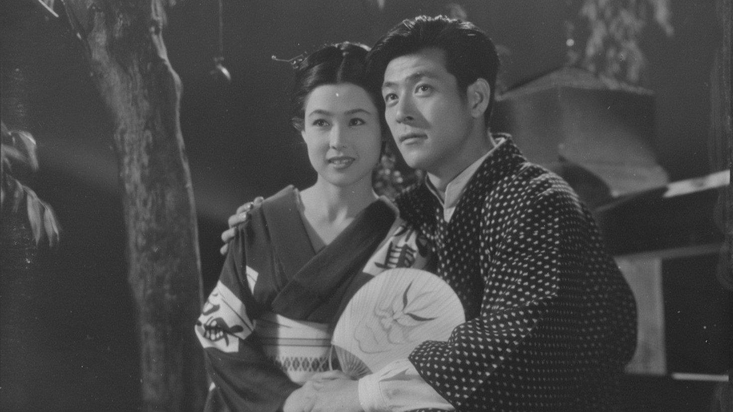 Cascading White Threads 1956 movie scene