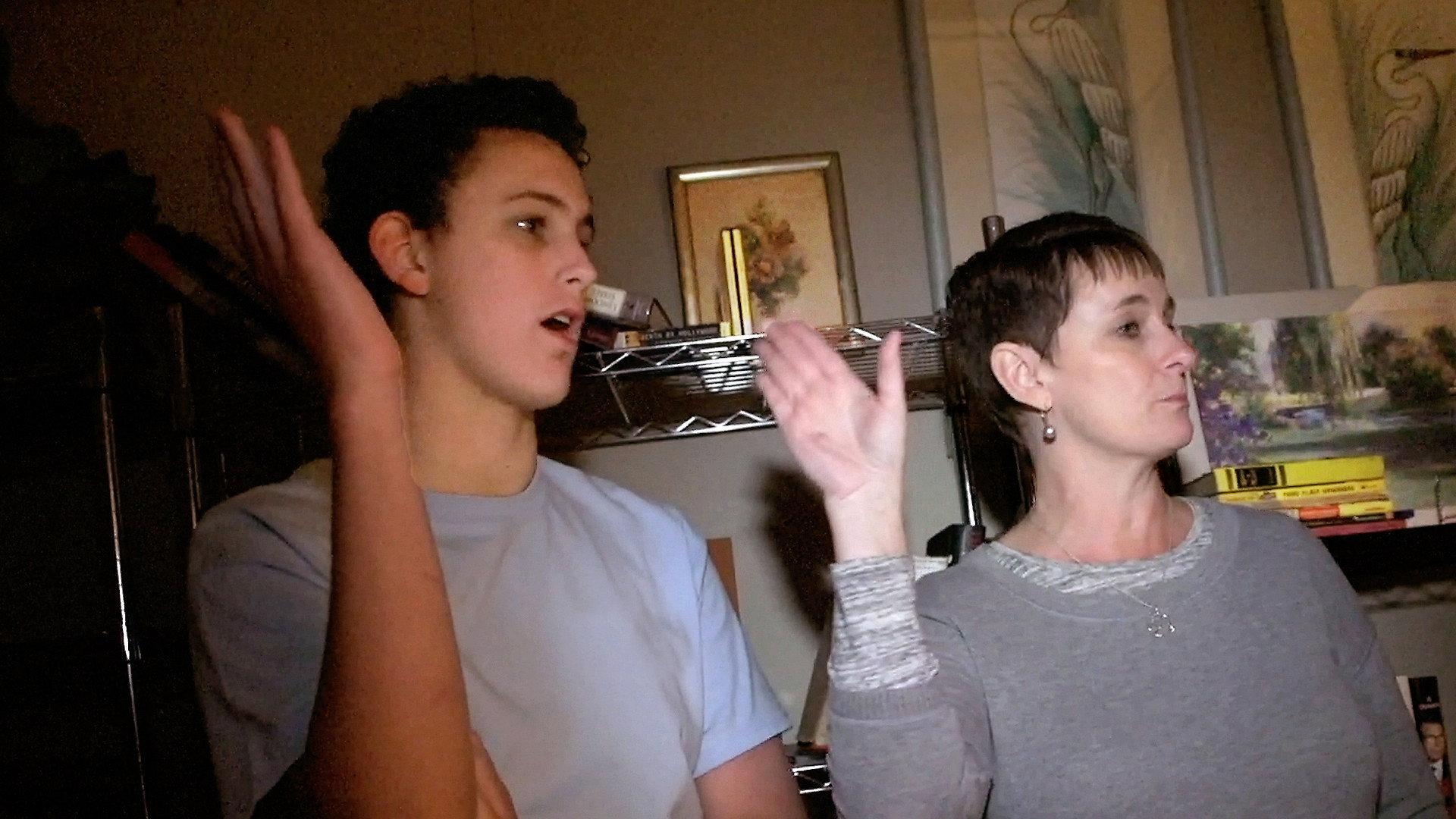 Mum and Son's Chilling Adventures 2019 movie scene