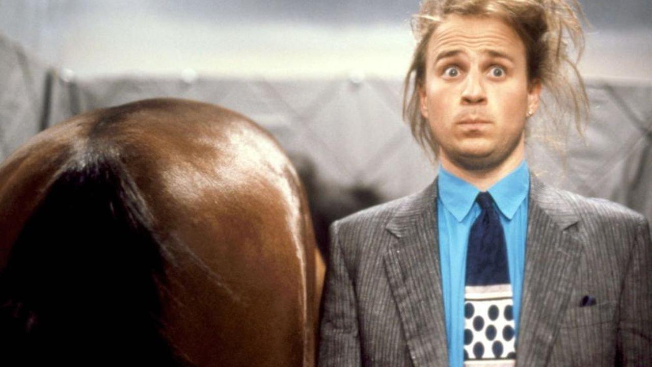 Hot to Trot 1988 movie scene