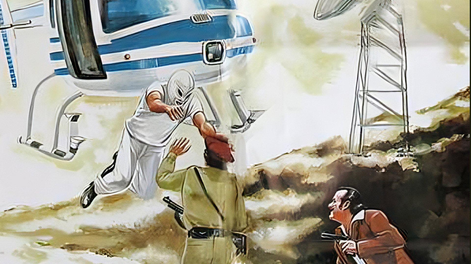 Santo vs. the TV Killer 1982 movie scene
