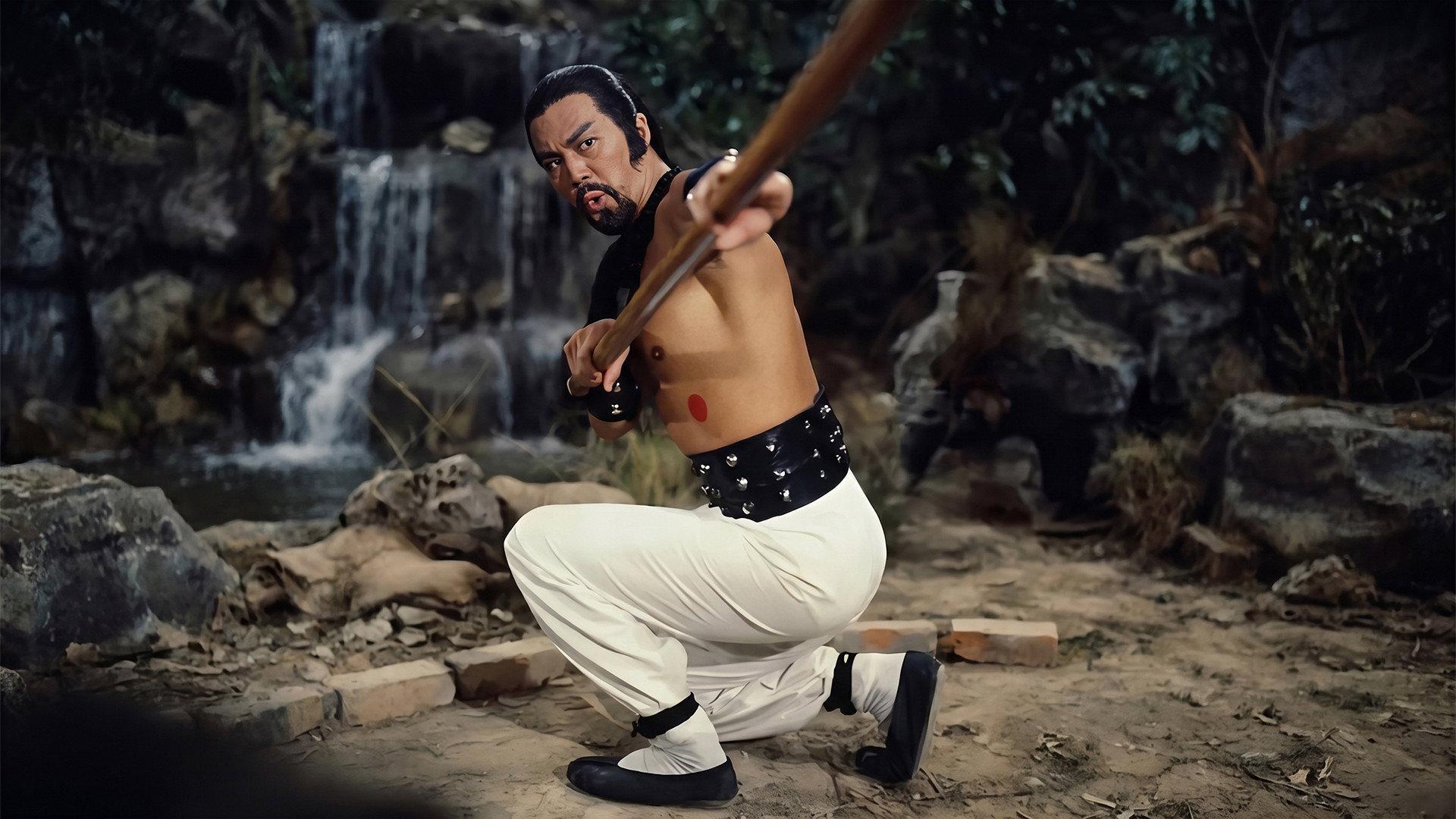 The Master Strikes Back 1985 movie scene