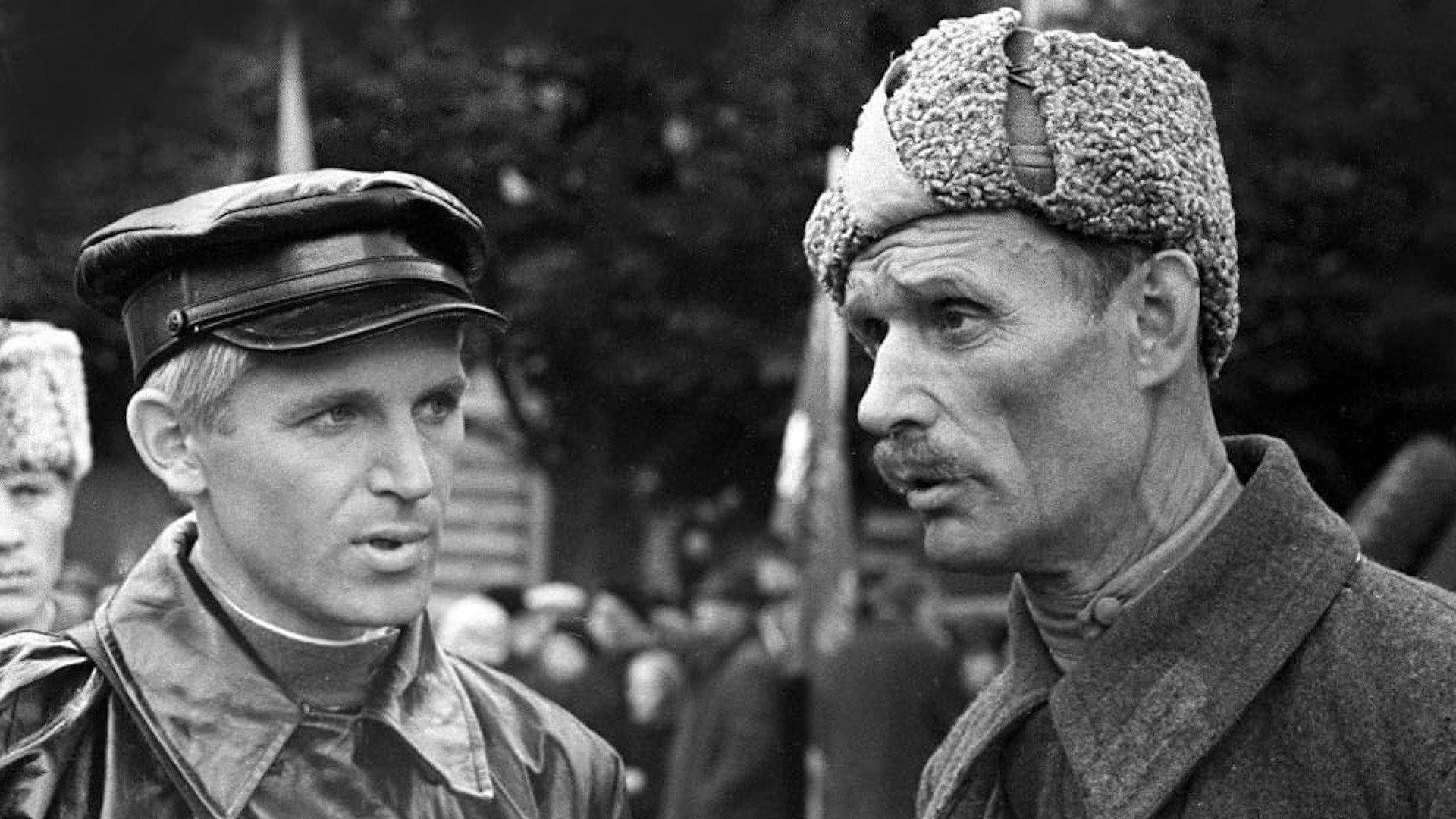Red Square 1970 movie scene