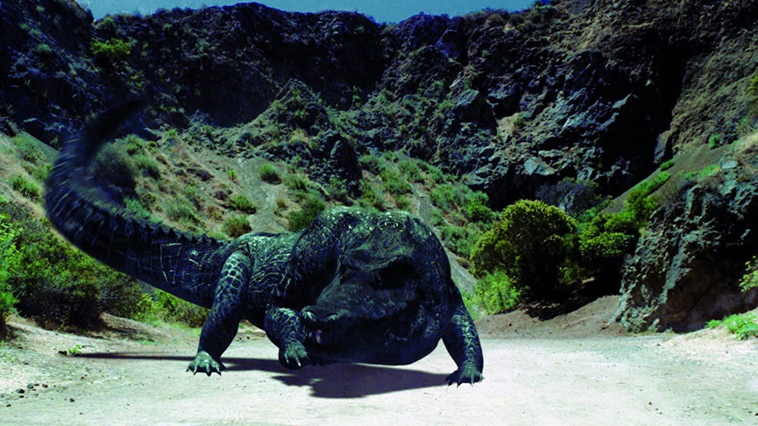 Mega Python vs. Gatoroid 2011 movie scene
