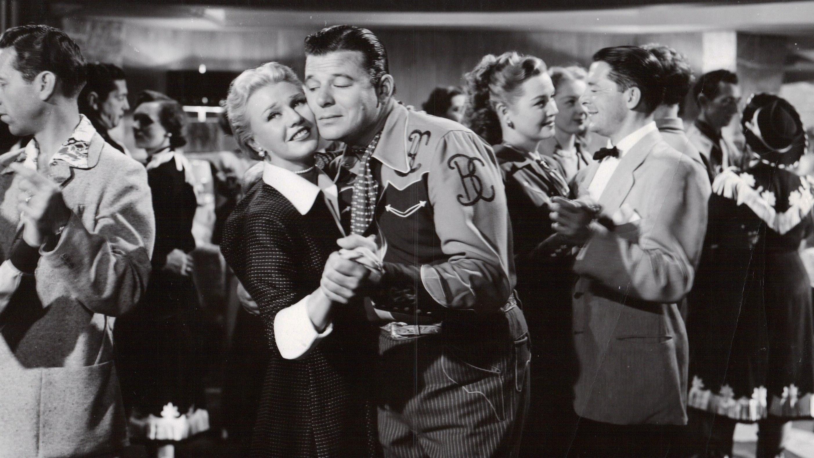 The Groom Wore Spurs 1951 movie scene