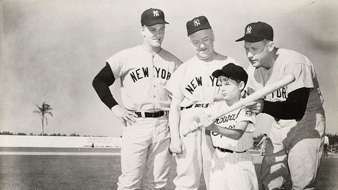 Safe at Home! 1962 movie scene