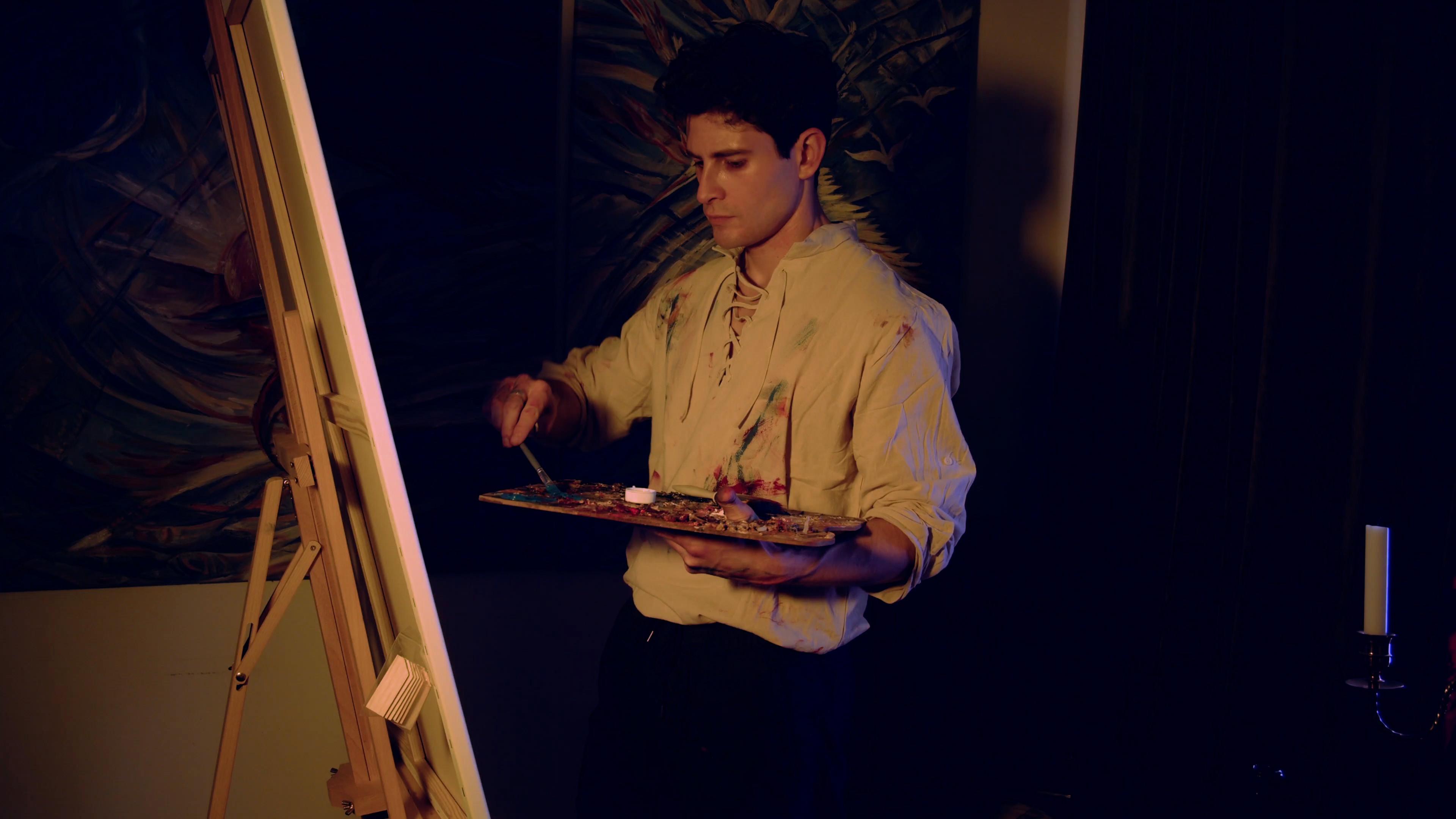 The Curse of Modigliani 2025 movie scene