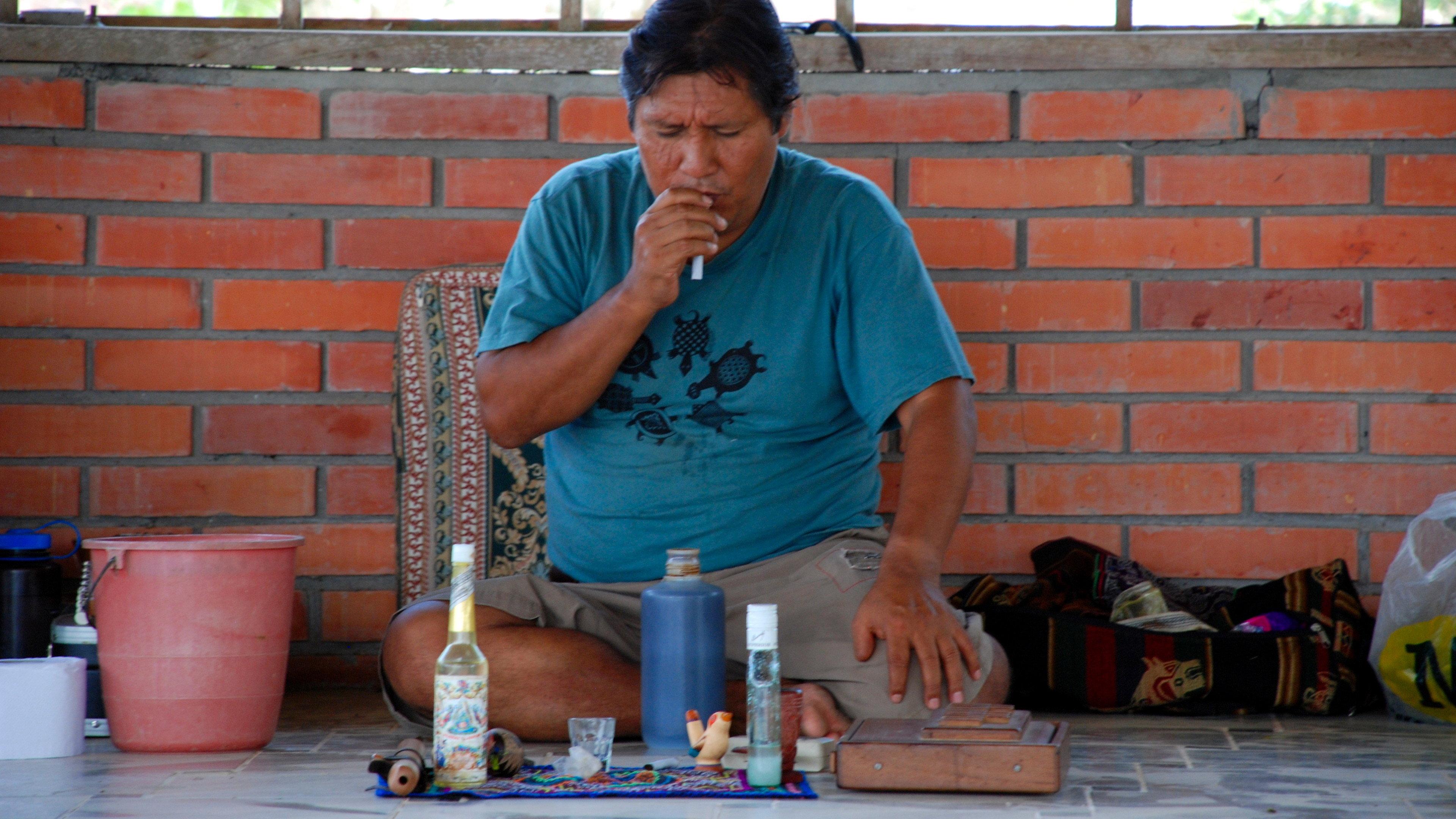 The Shaman & Ayahuasca: Journeys to Sacred Realms 2010 movie scene