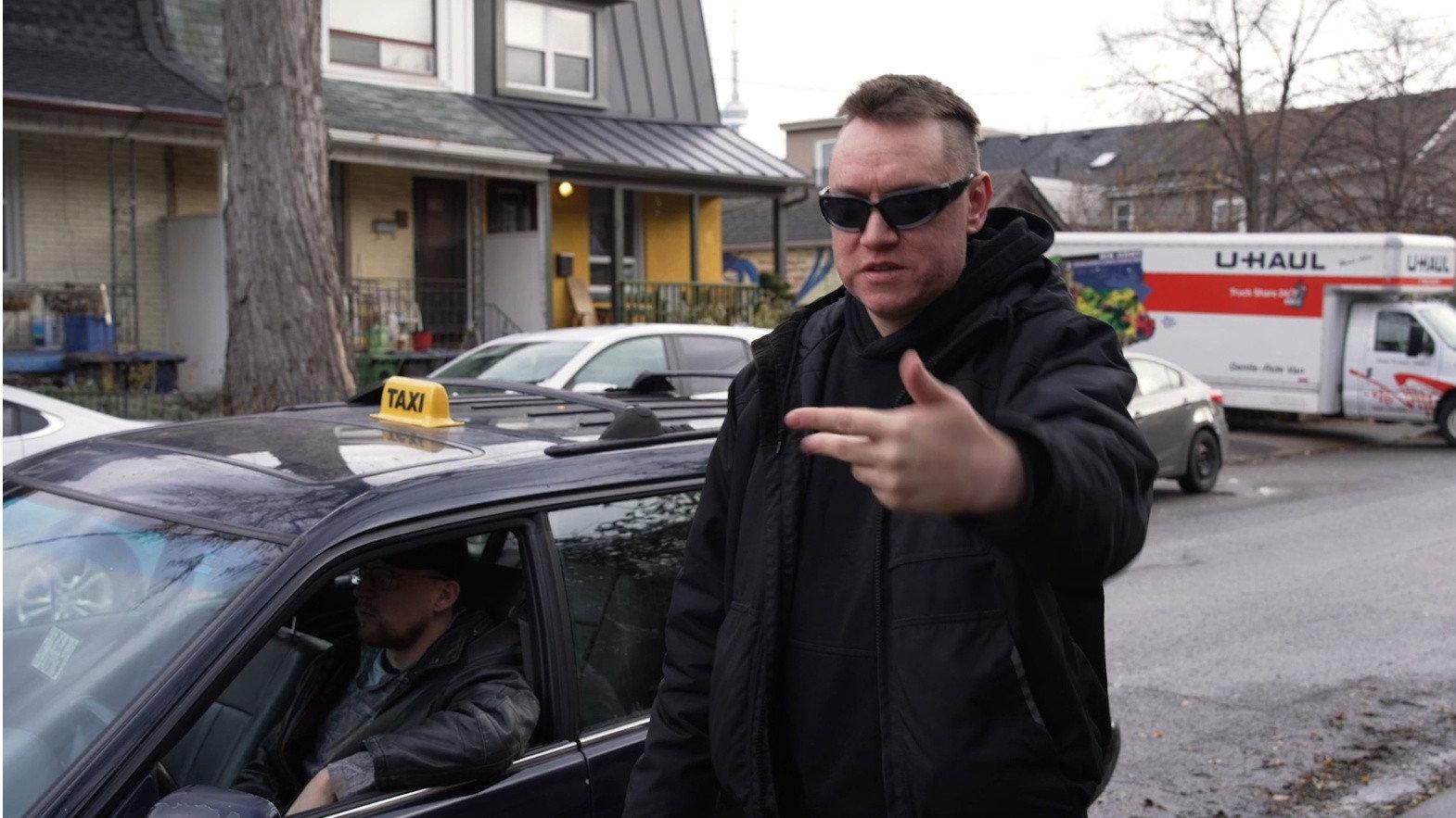 Taxi Drivers 2026 movie scene