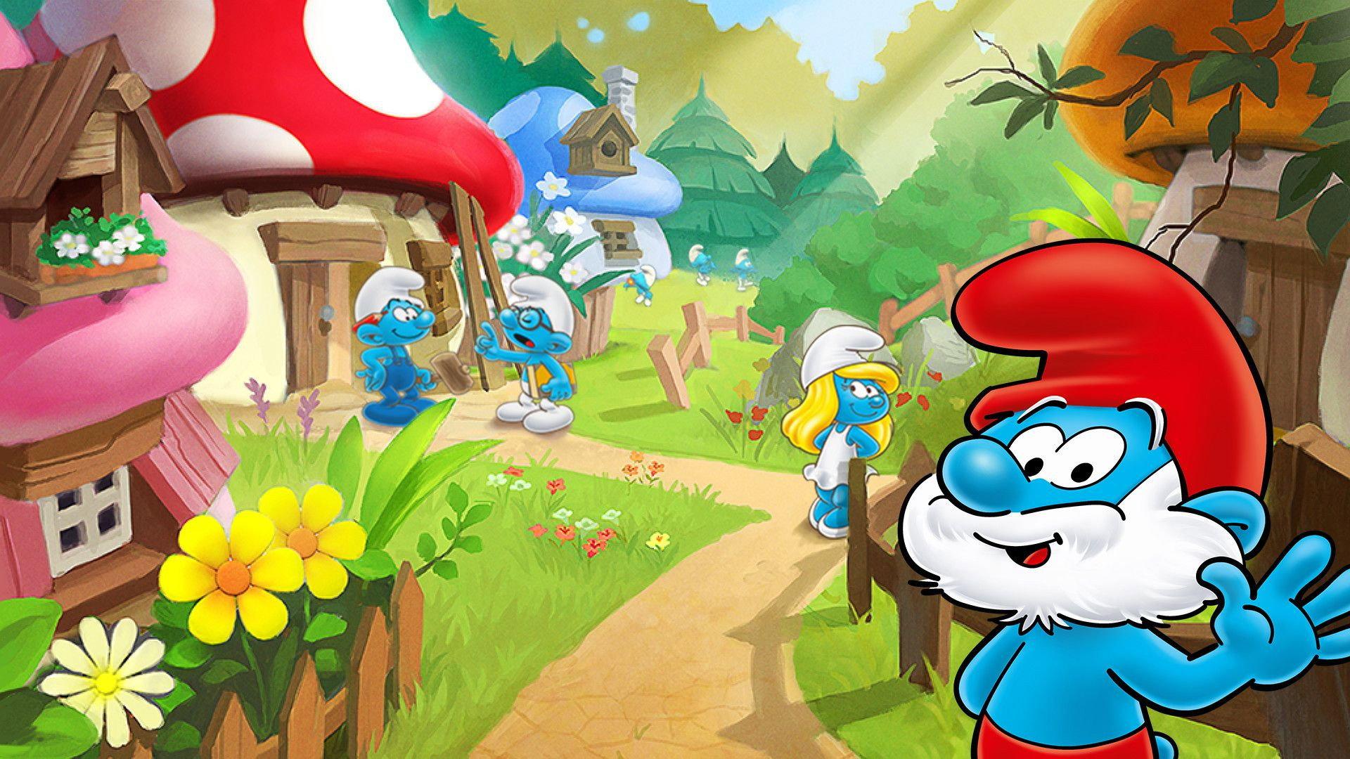 The Adventures of the Smurfs 1965 movie scene