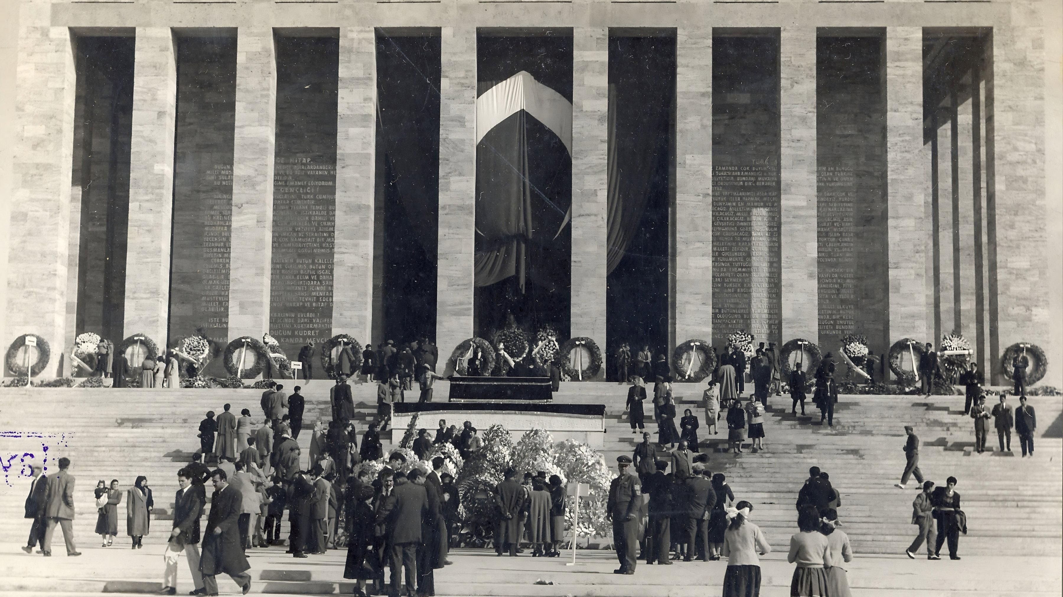 Turkey Mourns Kemal Ataturk 1938 movie scene