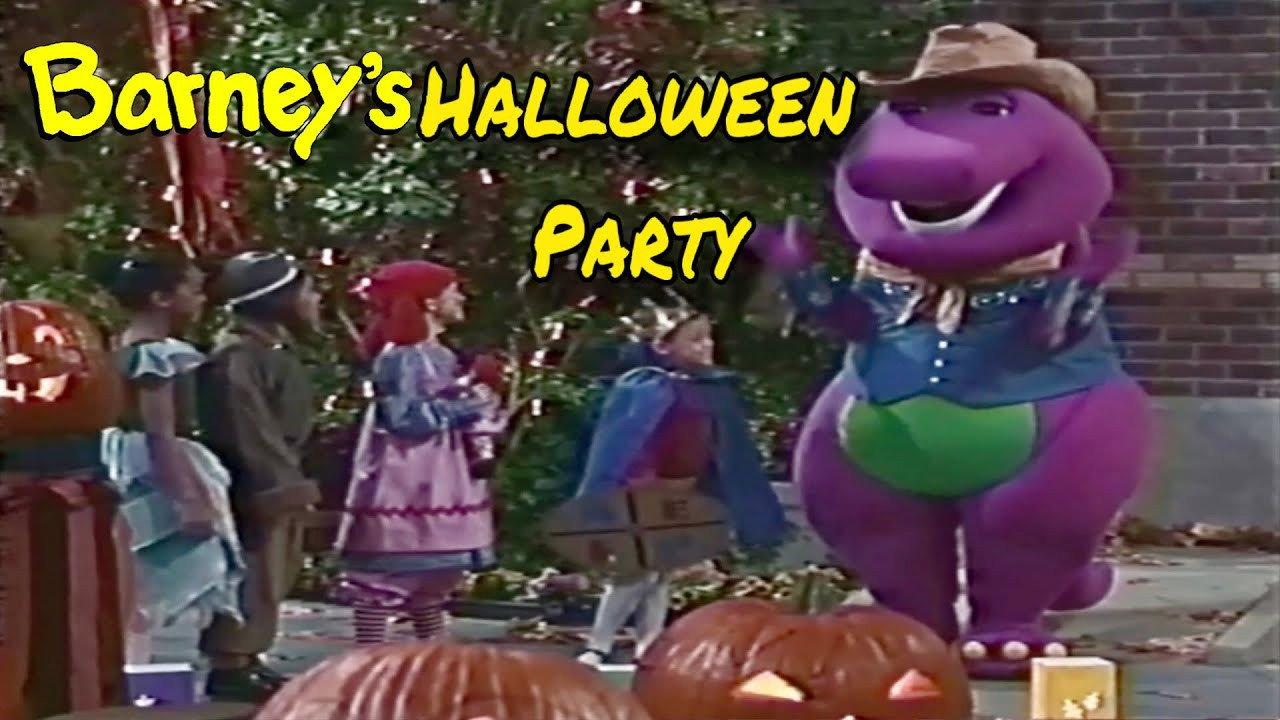 Barney's Halloween Party 1998 movie scene
