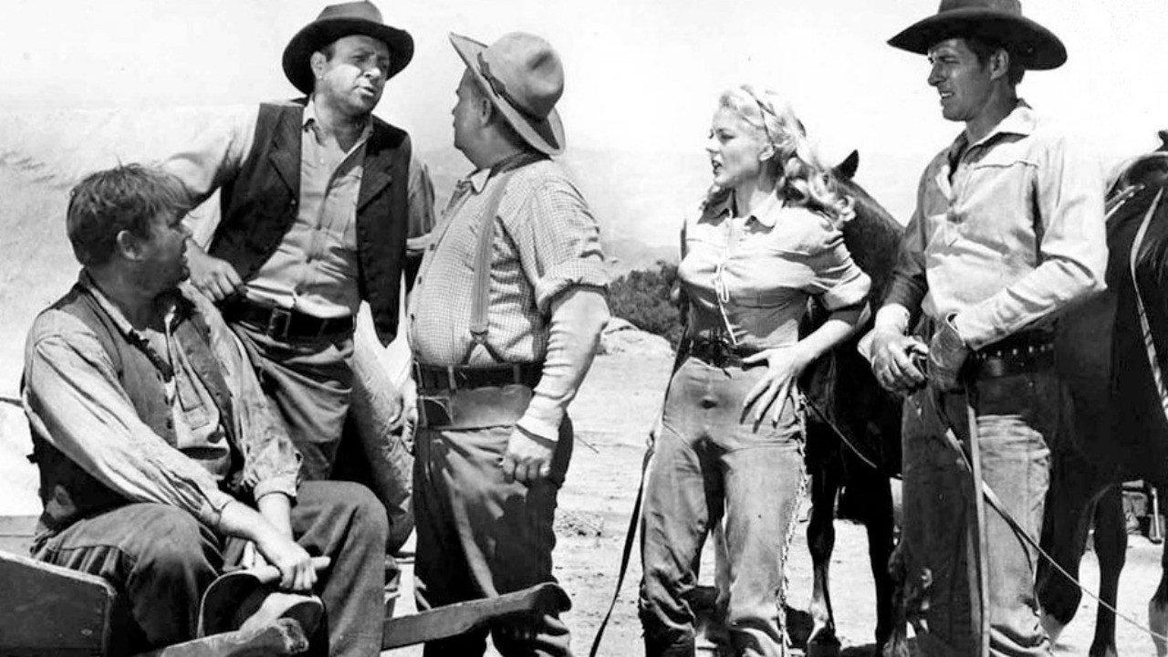 Overland Pacific 1954 movie scene