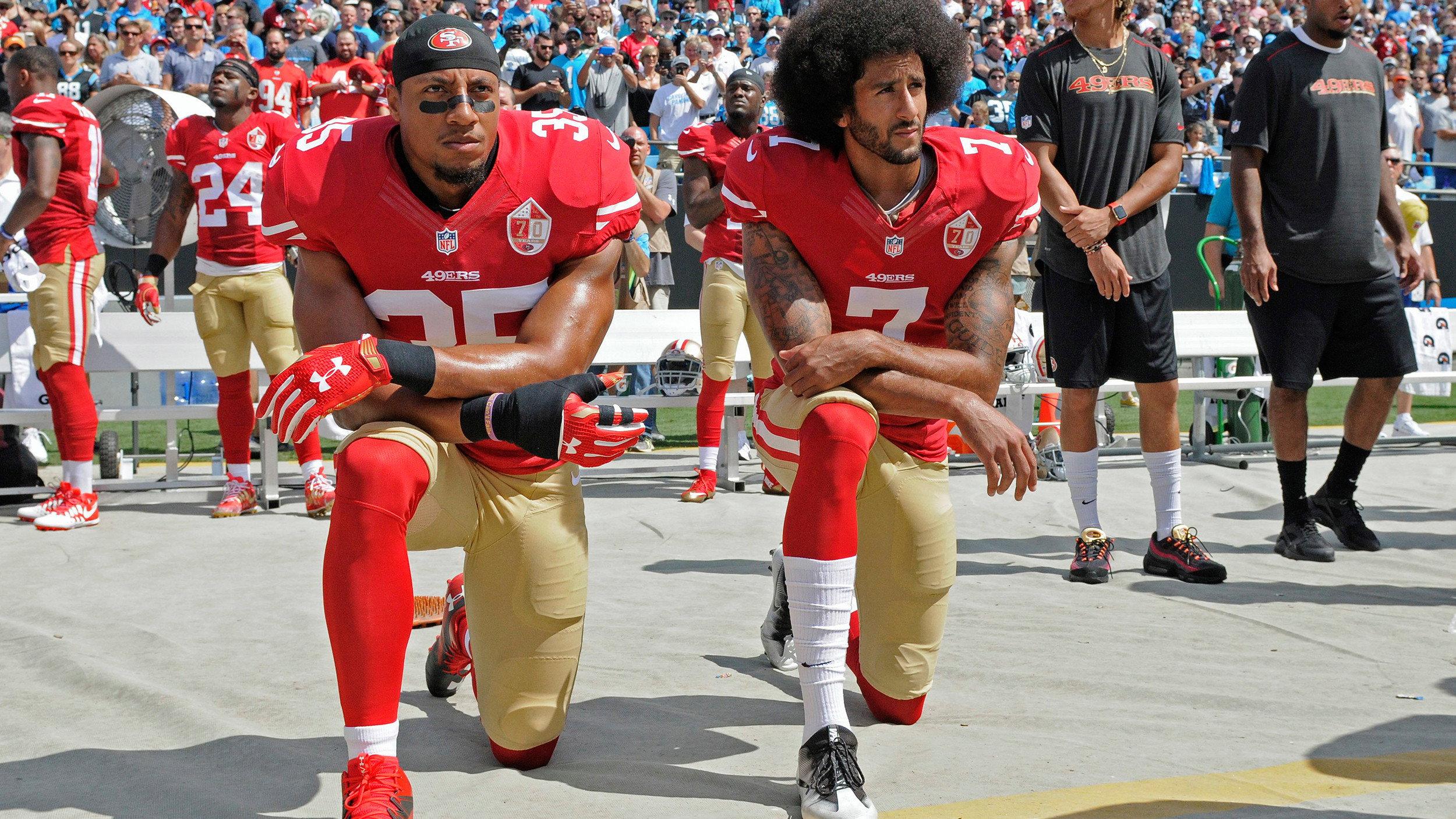 Kaepernick & America 2022 movie scene