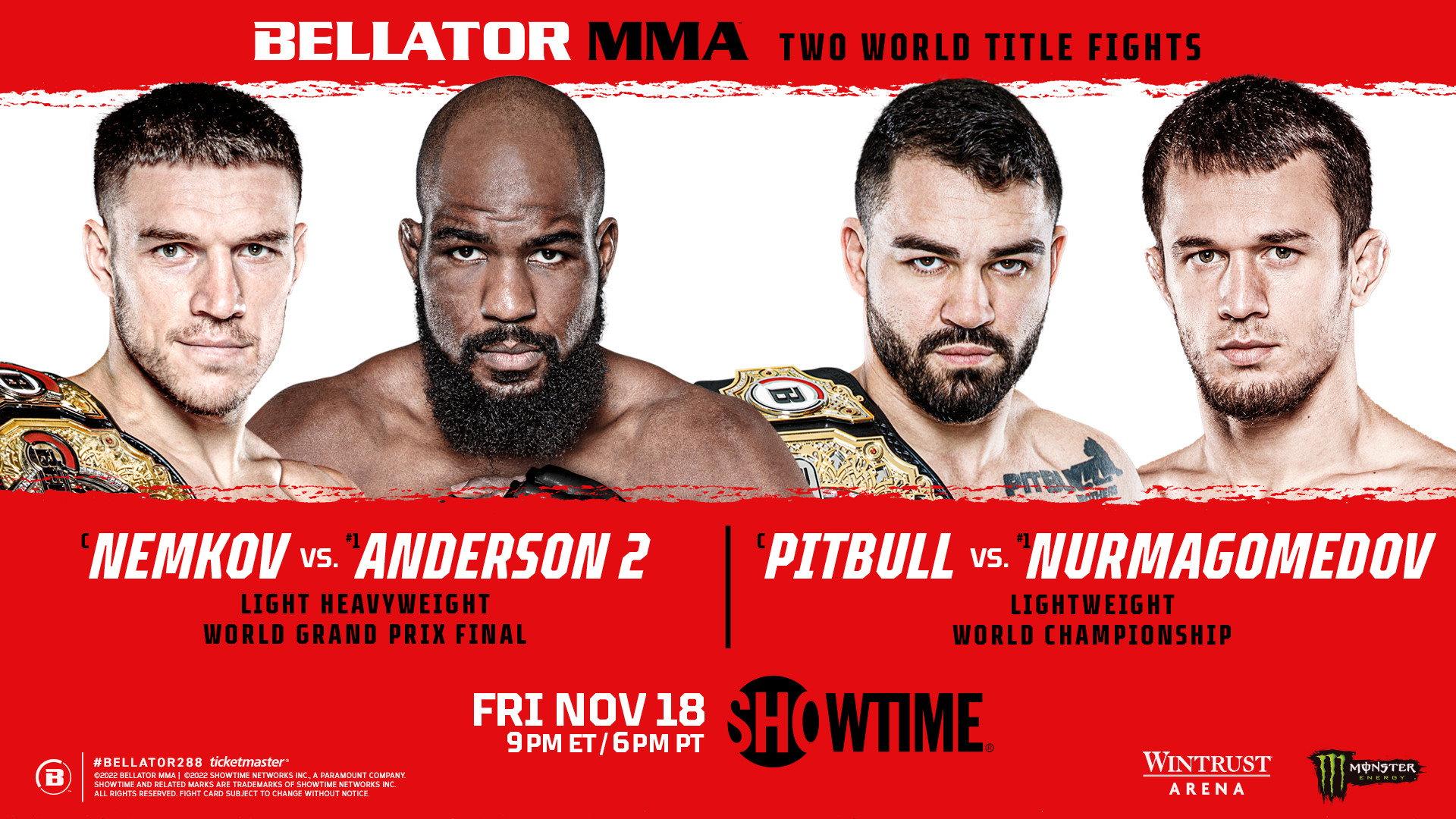 Bellator 288: Nemkov vs. Anderson 2 2022 movie scene