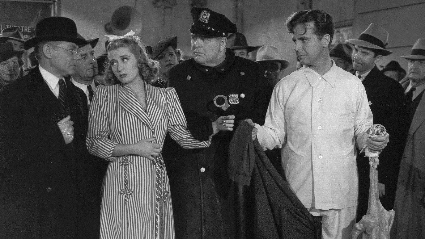 Model Wife 1941 movie scene