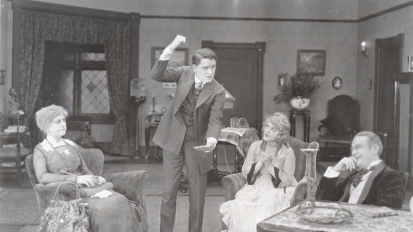 All Wrong 1919 movie scene