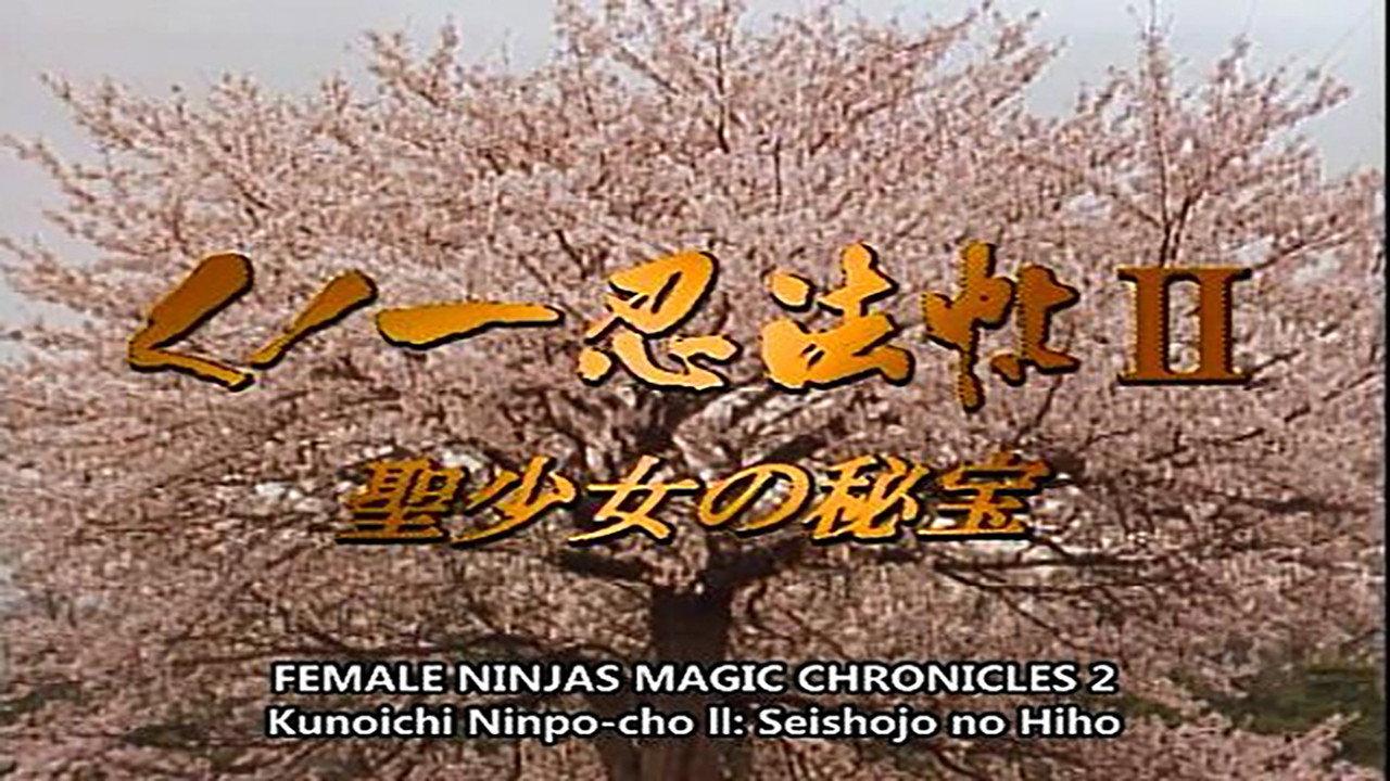 Female Ninjas Magic Chronicles 2: Secret of the Christian Bells 1992 movie scene