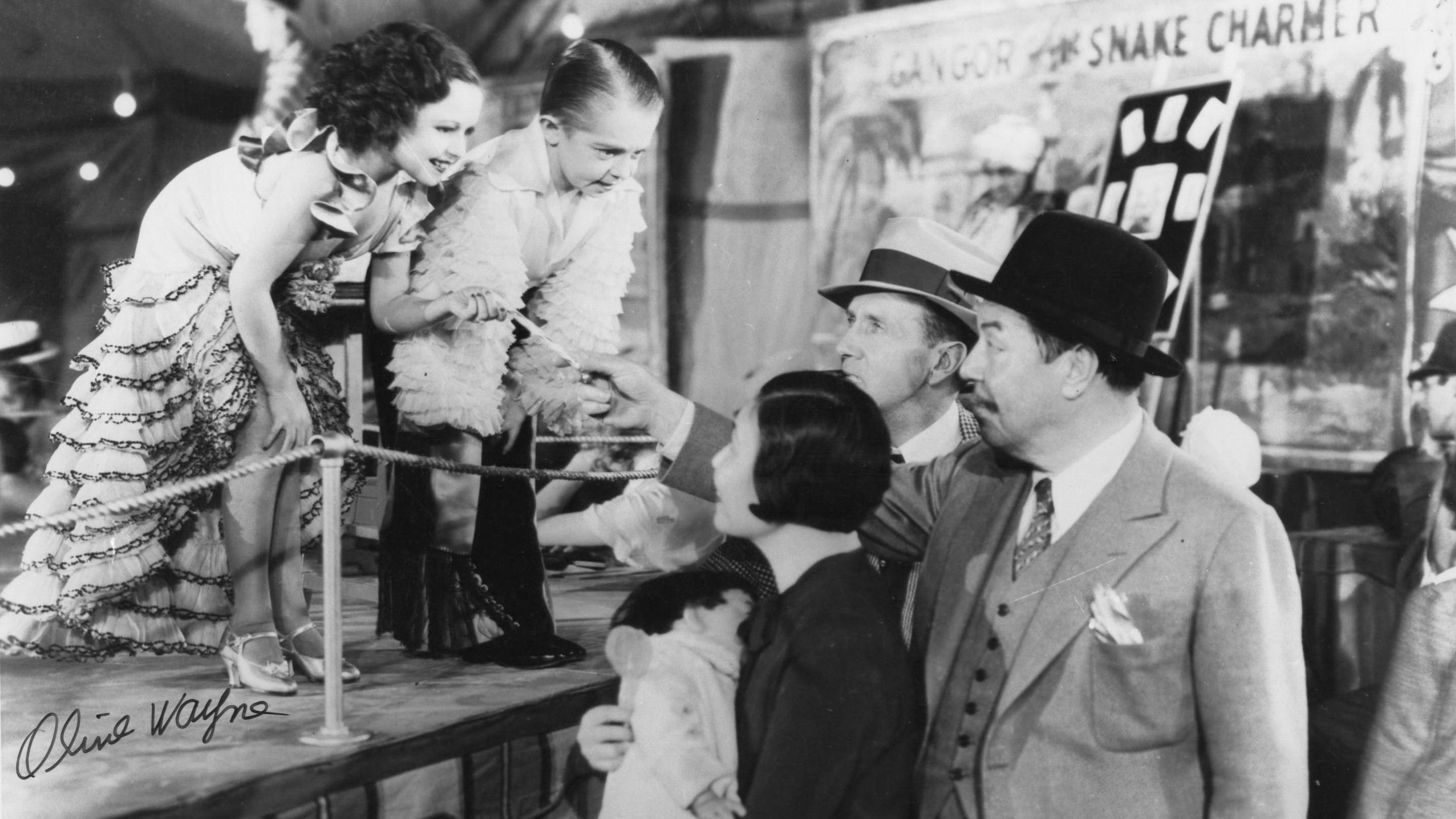 Charlie Chan at the Circus 1936 movie scene
