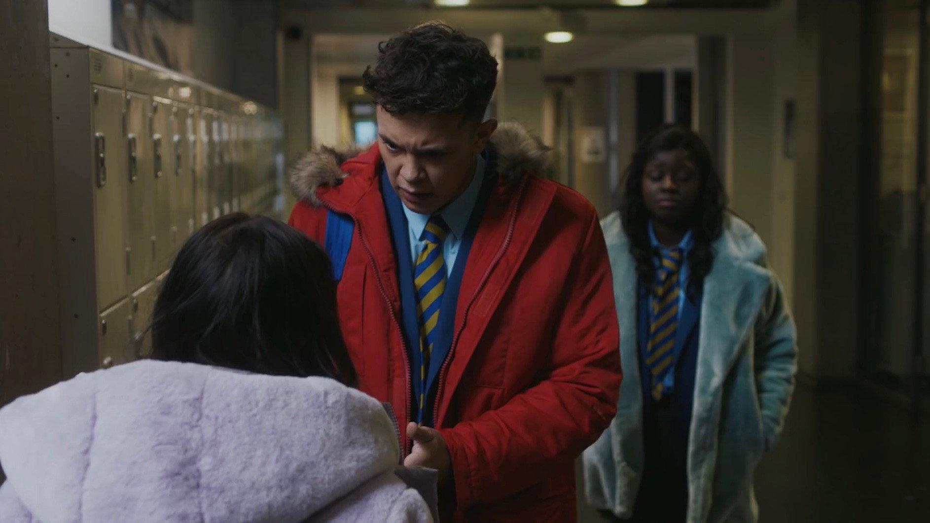EXPOSED 2020 movie scene