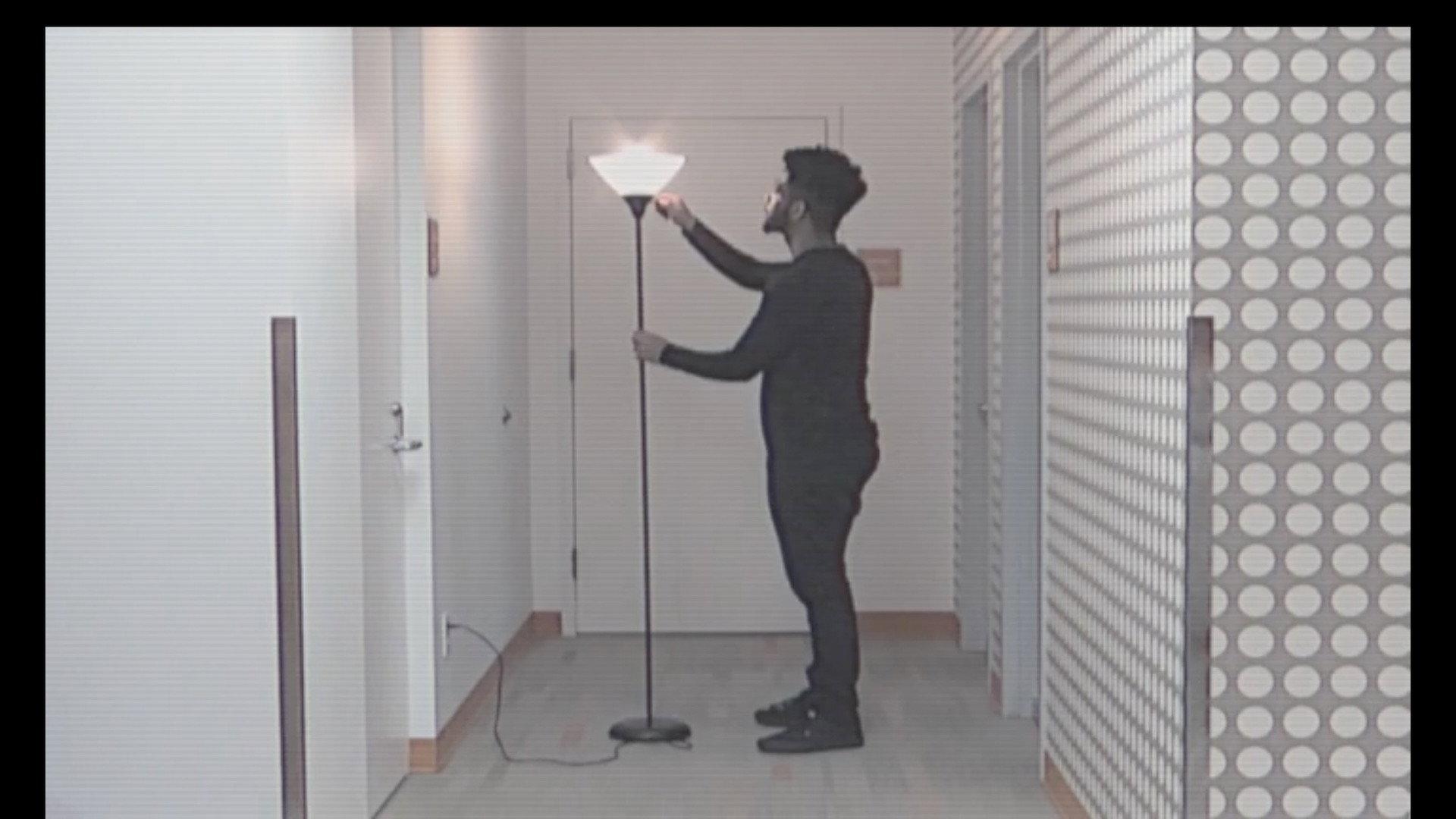 weird lamp 2023 movie scene