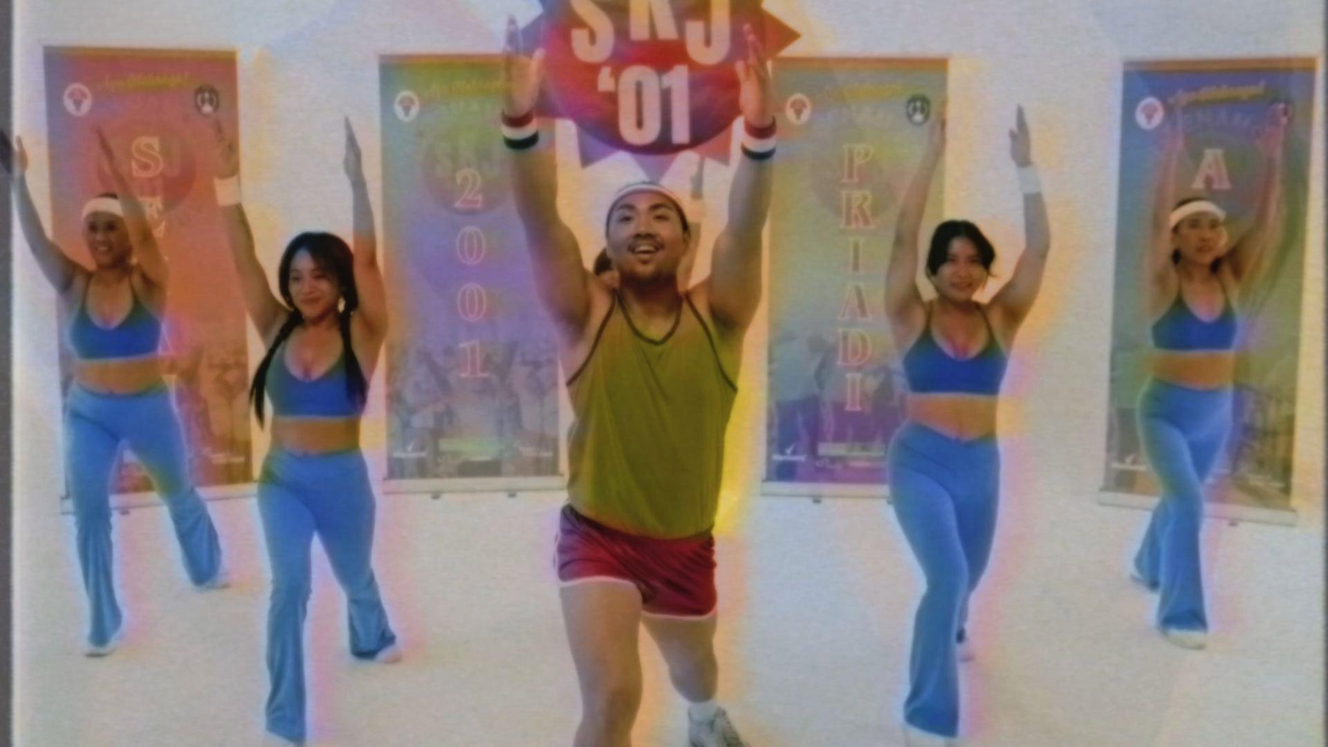 Rhythmic Exercise with Priadi 2025 movie scene