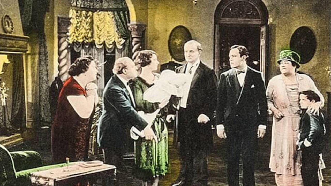 The Cohens and Kellys 1926 movie scene