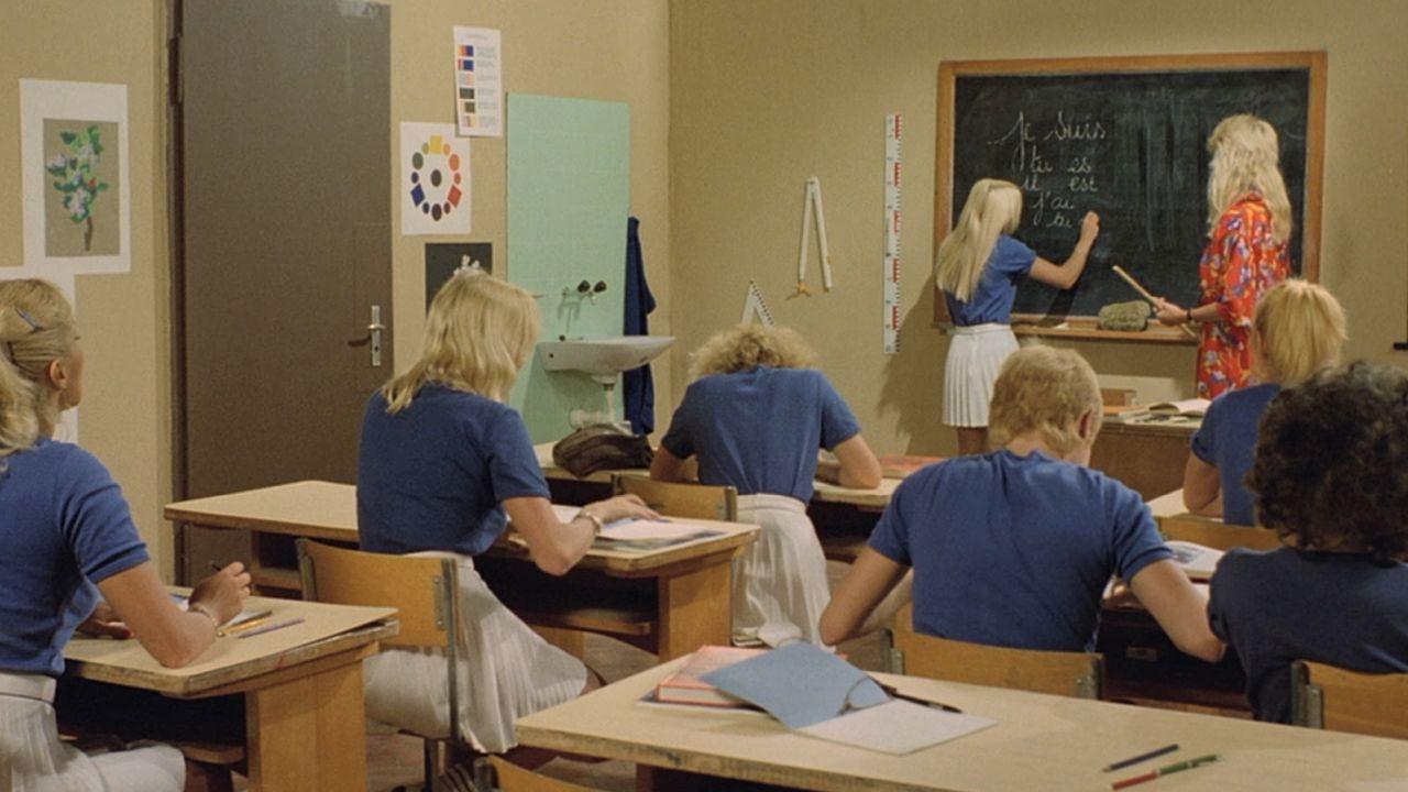 Six Swedish Girls in a Boarding School 1979 movie scene